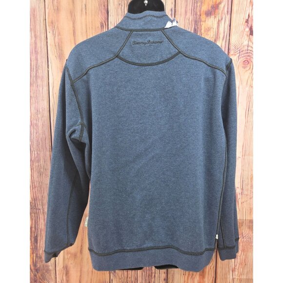 Tommy Bahama Mens Reversible 1/4 Zip Pullover Sweater XL - Picture 5 of 10